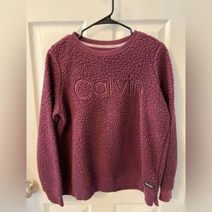 Calvin Klein Long Sleeve Sherpa Sweater